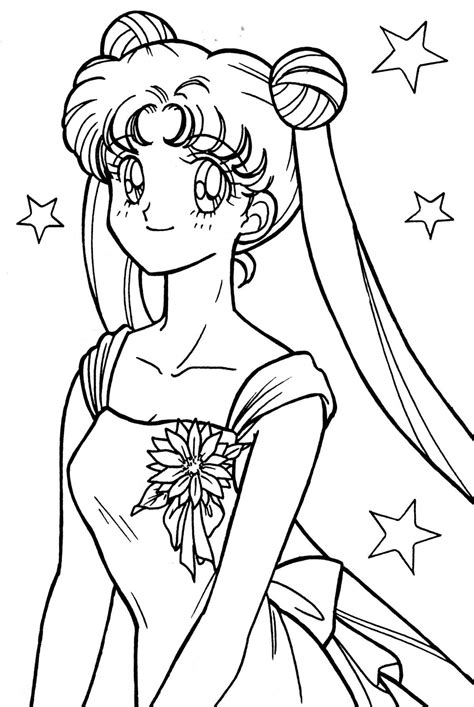 Dibujos De Sailor Moon Para Colorear Pintar E Imprimir Gratis Libro
