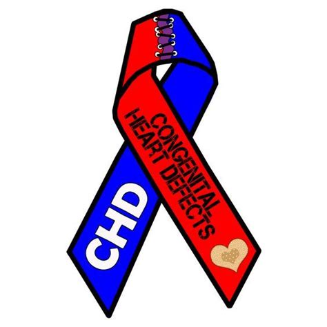 Iheartemilia Chd Awareness Ribbon Chd Awareness Congenital Heart