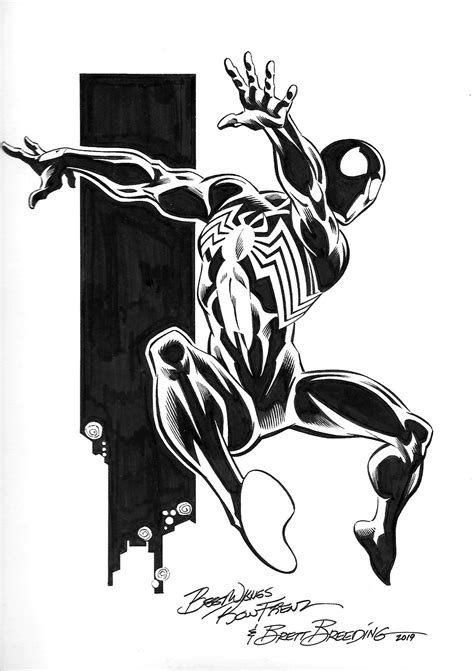 Spiderman Comic Art Spiderman Tattoo Symbiote Spiderman Marvel