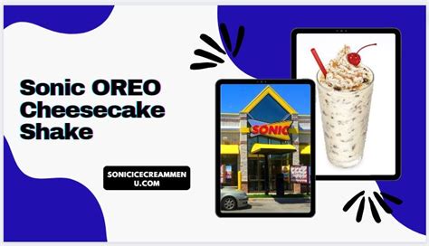 Sonic Oreo Cheesecake Shake