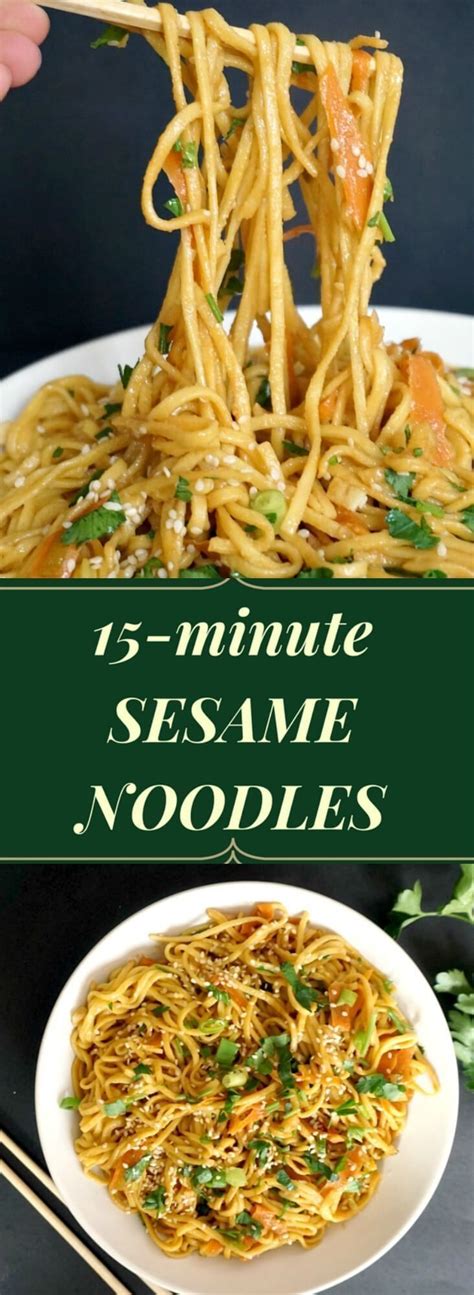 Since this is a filling dish, you don't want to 18. Sesame noodles, a delicious and healthy Chinese recipe ...