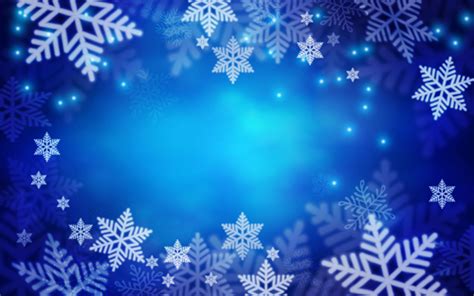 Snowflake With Dream Blue Background Vector Welovesolo