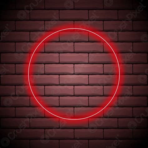 Shiny Red Circles Background Vector Illustration With Space For Your