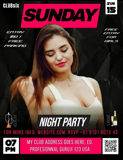 Party Flyer Template Postermywall