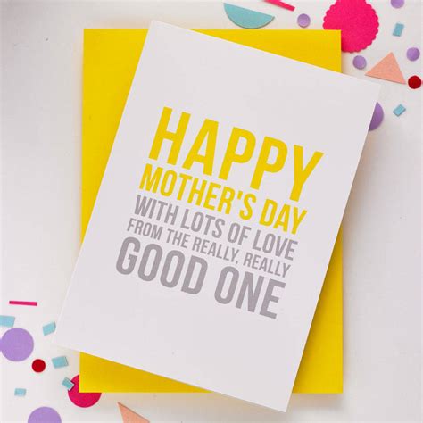 Browse beautiful paper mother's day greeting cards and create printables with a custom message for every special woman in your life. 'happy mother's day' funny mother's day card by doodlelove | notonthehighstreet.com