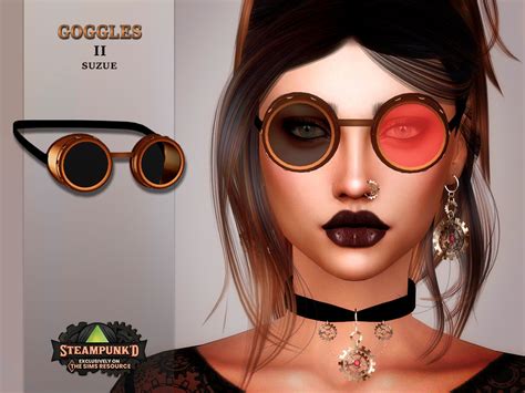 The Sims Resource Steampunked Goggles II Sims Sims Best Sims