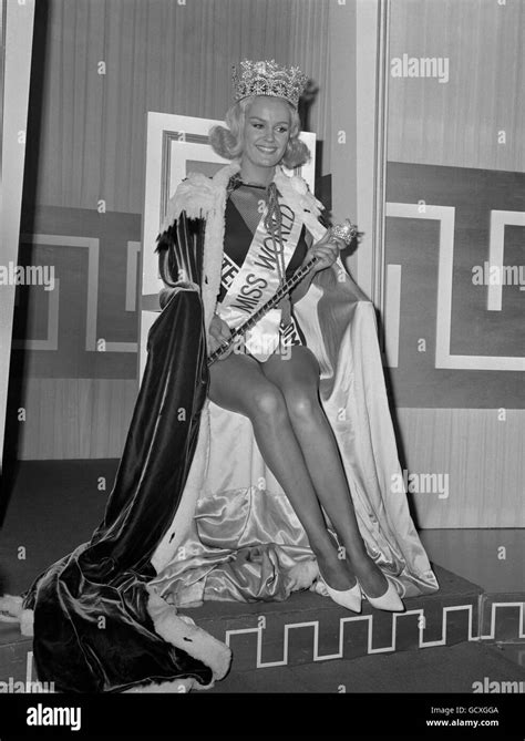 Beauty Contests Miss World London Stock Photo Alamy