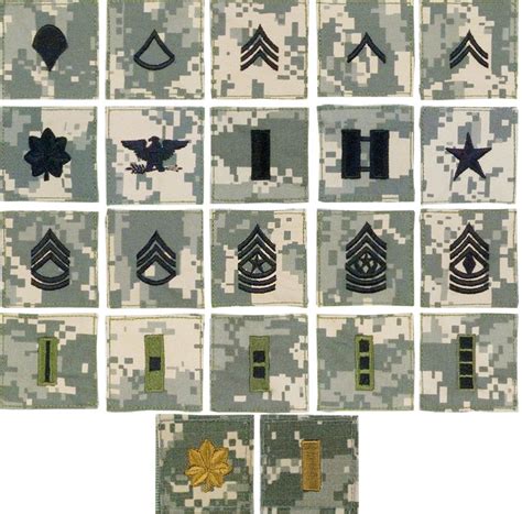 Army Rank Insigniasnever Could Remember These Military Ranks Us