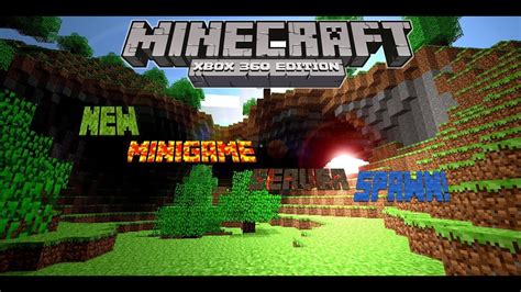 Minecraft Xbox 360 New Minigame Server Spawn Youtube