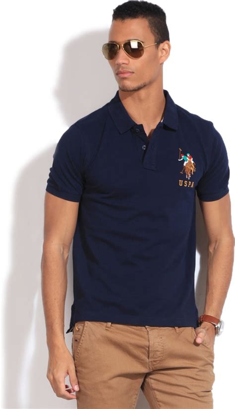 Best polo t shirt brands in india. U.S. Polo Assn. Men's T-Shirt - Buy NAVY U.S. Polo Assn ...