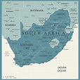 South Africa Map With Cities – Topographic Map of Usa with States