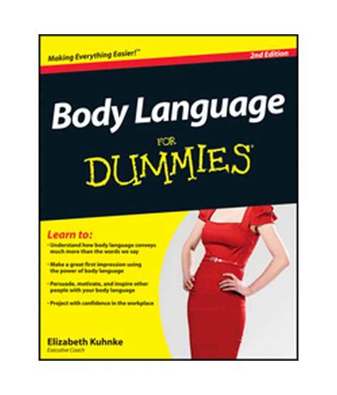 Body Language For Dummies 2ed Buy Body Language For Dummies 2ed