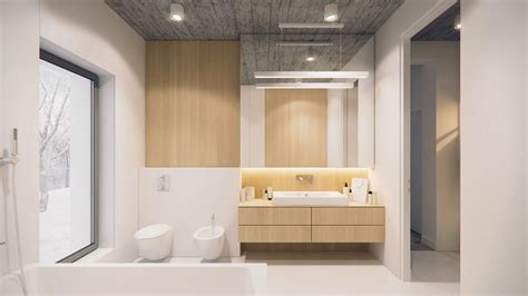 40 Modern Minimalist Style Bathrooms Wnętrza I Łazienka