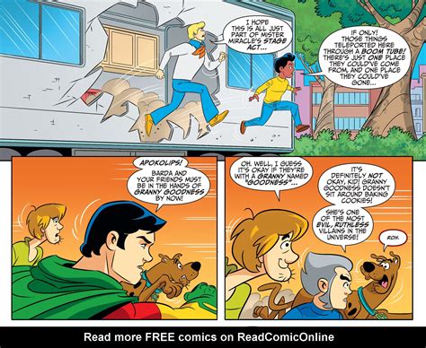 Gastronomie And Nahrungsmittelgewerbe Scary Pizza Shop Story ~ Scooby Doo Comic 89 ~ Display In
