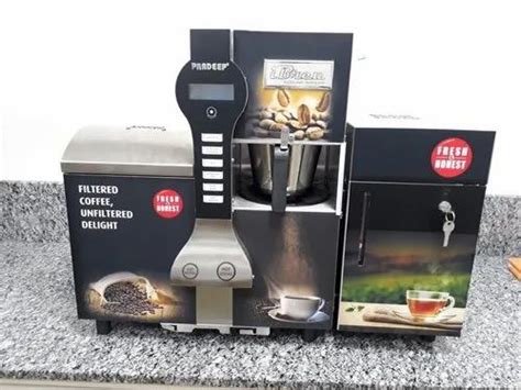 Fresh And Honest Stainless Steel Fully Automatic Tea Coffee Vending