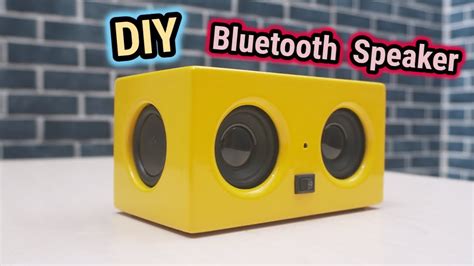 Diy Bluetooth Speaker Simple And Cheap Youtube