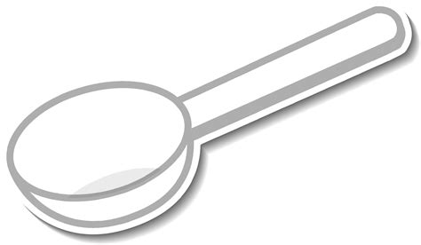 Measuring Spoon Clipart