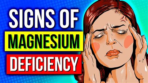 uncovering the shocking symptoms of magnesium deficiency you never knew existed youtube