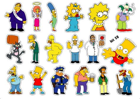 Simpsons Pack Stickersmag