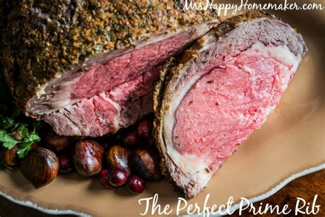 Look at the label that came on your meat to know exactly how much it weighs. The Perfect Prime Rib - Mrs Happy Homemaker