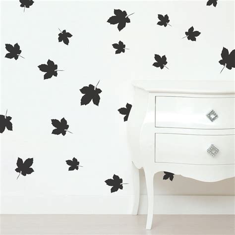 Blowing Leaves Falling Uk Wall Stickers Decals Vinyls