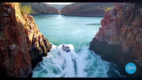 Horizontal Falls Drone Video Western Australia Youtube