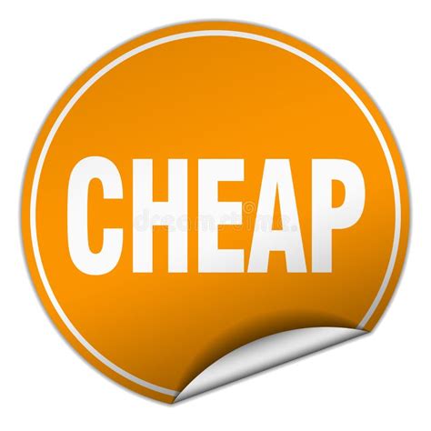 Cheap Sticker Stock Vector Illustration Of Cheap Price 158774008