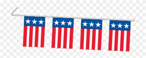 Patriotic Pennant Strings Flag Of The United States Clipart 3209760