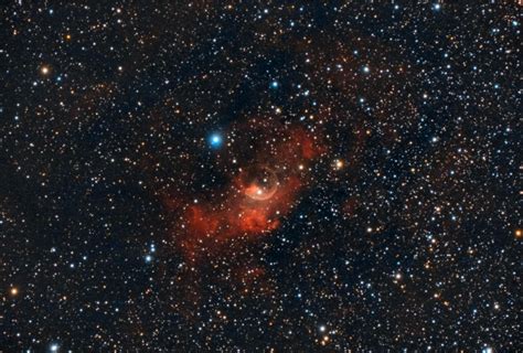 The Bubble Nebula Ngc 7635 Rastrophotography
