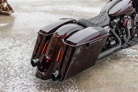 Harley Davidson Bagger Tail Lights With A Bracket Mono Kit Dot And E