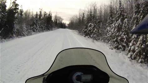 Snowmobiling In Michigan Upper Peninsula Youtube