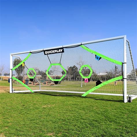 Quickplay Pro Soccer Goal Target Nets With 7 Scoring Zones