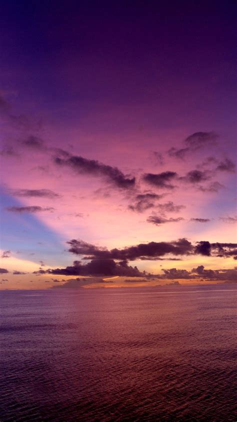 Wallpaper Pacific Ocean 5k 4k Wallpaper Sunset Purple Rays Clouds