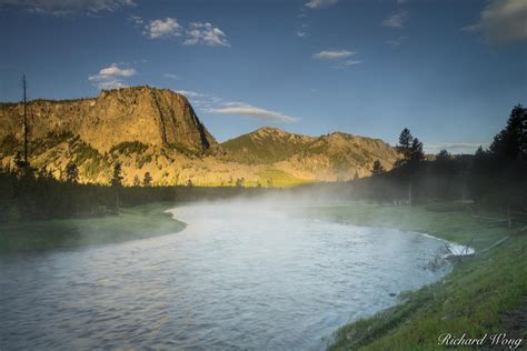 Madison River Yellowstone Sunrise Photo Richard Wong Photography