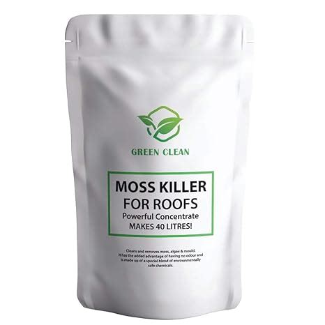 Roof Moss Killer Remover Cleaner KILLS Removes ALL Moss From ROOFS