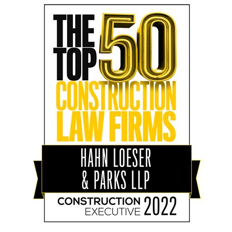 Top 50 Construction Law Firms™ Hahn Loeser And Parks Llp