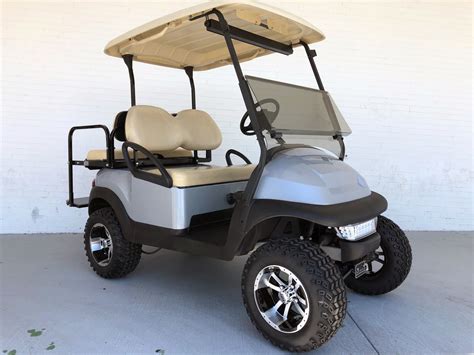 Maybe you would like to learn more about one of these? Silver Lifted Club Car Precedent Golf Cart | Golf Carts ...