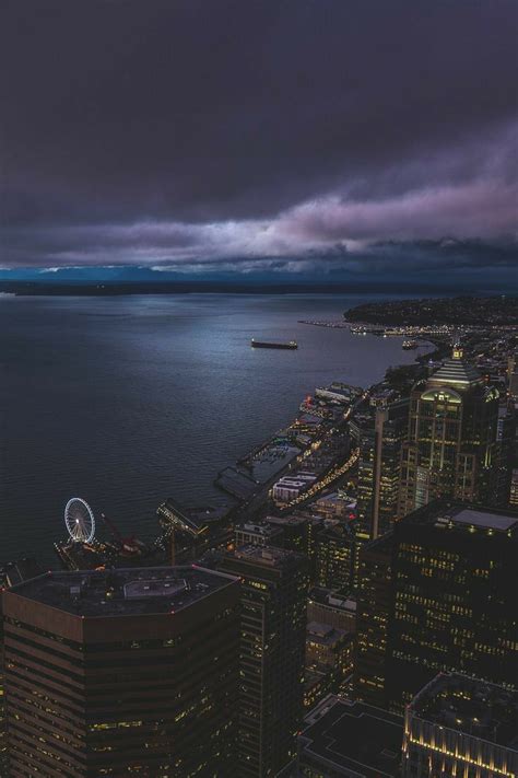 Seattle Wa 🏙 City Aesthetic Seattle City City View