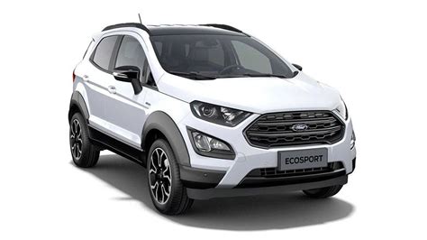 Ford ecosport has 10 images of its interior, top ford ecosport 2021 interior images include storage closer view, dashboard view, center console, steering wheel, passengers view, rear seats, passenger seat, gear shifter, gps navigator, front seat headrest. 2021 Ford EcoSport Active | Motor1.com Photos