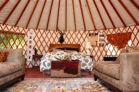 Yurt Bedroom Santa Barbara By Shannon Malone