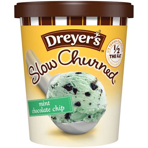 Dreyer S Slow Churned Mint Chocolate Chip Ice Cream Shop Ice Cream At H E B