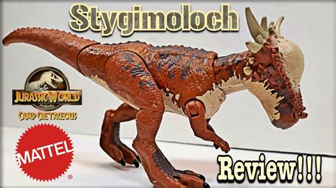 Mattel Jurassic World Camp Cretaceous Stygimoloch Review