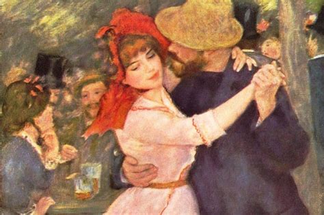 Dance At Bougival By Pierre Auguste Renoir A Jovial Artwork