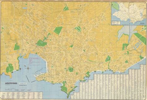 Mapa De Montevideo