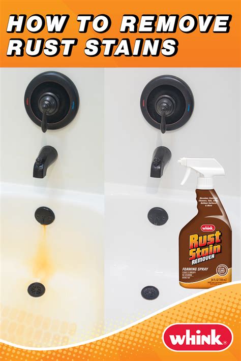 How To Remove Bathtub Rust Stains In 2022 Remove Rust Stains How To