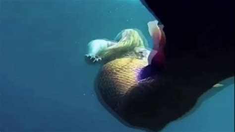 Mermaid Caught On Camera Amazing Must See Youtube