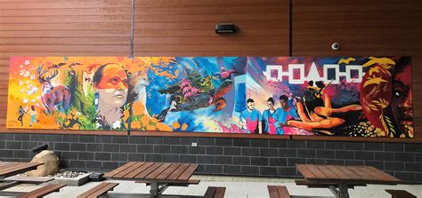 Outdoor Mural Celebrates Diversity Inclusion And Belonging At Pembroke