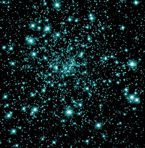 Teal Sparkle Background Globular Cluster Star Wallpaper Star Background