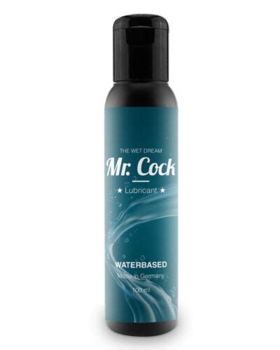 Mr Cock Gleitmittel Wasserbasis Sex Gleitgel Extra Dickflüssig Analsex 100ml Ebay