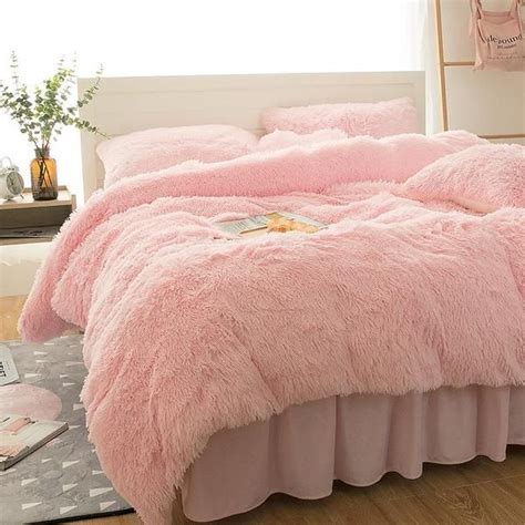 Princess Fluffy Bedding Set Unilovers Blush Pink Bedroom Pink Bedrooms Shabby Chic Bedrooms